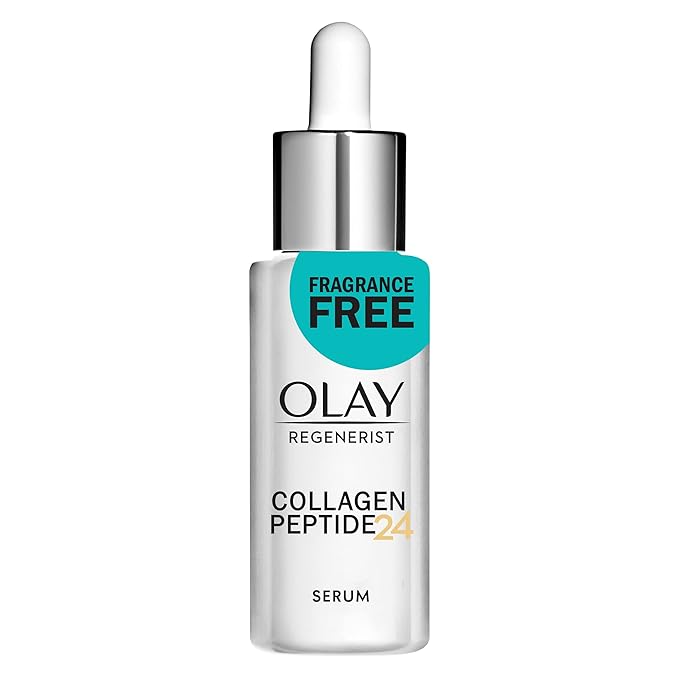 Olay Collagen Peptide Visibly Firming Serum, Fragrance-Free, 1.3 FL OZ (40 mL)