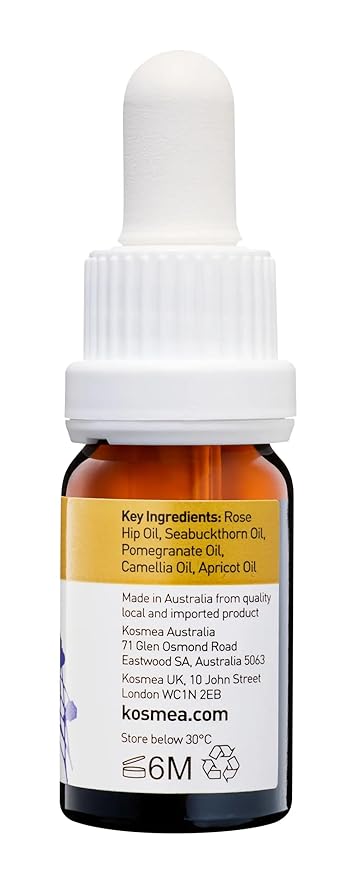 Kosmea Revive Illuminating Essence Hydrating Face Oil for All Skin Types 10ml Superfine Facial Oil | Vitamin C Oil for Face | Organic Face Oil | Daily Routine Face Care Kit