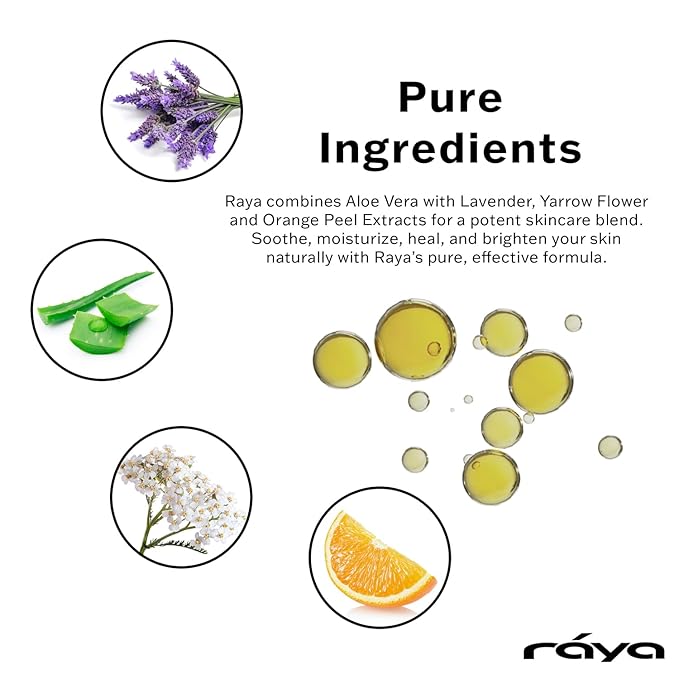 RAYA Advanced Anti-Aging Face Serum | Radiance-Boosting, Lightening Serum for All Skin Types | Vitamin C Skincare for Discoloration Correction & Complexion Improvement