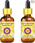 dève herbes Labdanum Essential Oil (Cistus ladaniferus) with Glass Dropper | Pure | Viscous Texture | Unisex | All Skin Types | External Use | Natural Extract | Steam Distilled 50ml X 2 (3.38 oz)