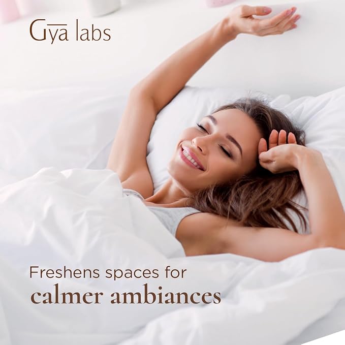 Gya Labs French Lavender Hydrosol - 3.4 Fl Oz - Hydrating Face & Body Mist for Skin Toner & Hair Refresher - As Pillow, Room & Linen Spray for Fresh Scent