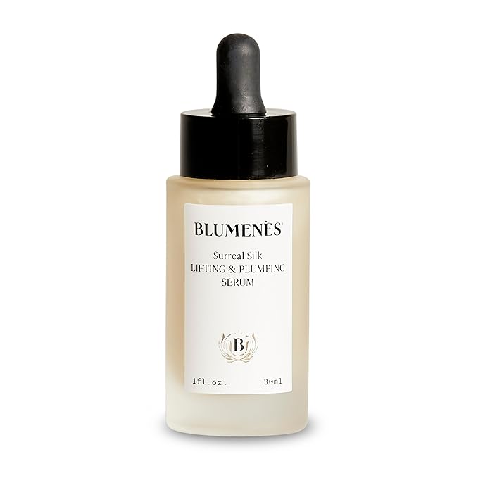 Blumenes Surreal Silk Lifting & Plumping Serum – Helps Reduce the Appearance of Wrinkles & Dark Spots with Vitamin C, Marine & Plant-Based Complex – Collagen Production Support & Sculpting Serum– 30ml