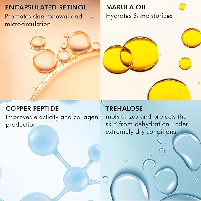 Conscious Chemist® Multi Peptide & 0.2% Retinol Serum | Anti Aging Serum | Boosts Collagen & Reduces Fine Lines, Wrinkles | Probiotics & Cica Water | Fragrance Free, Cruelty Free | 30ml