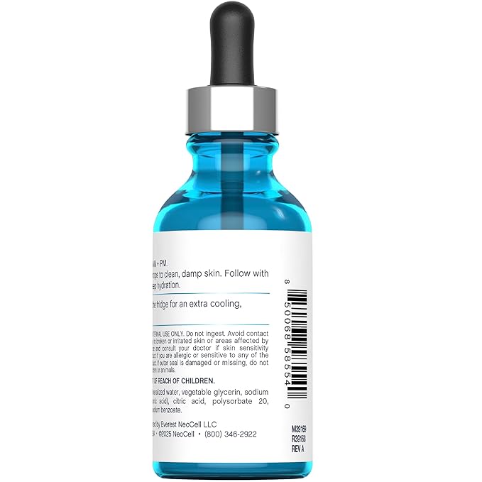 NeoCell Hyaluronic Acid Hydration Serum | 2 fl oz | Hydrating Formula for Face | Advanced Skin Care