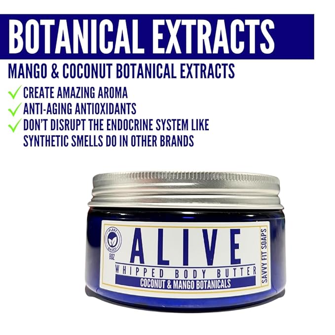 ALIVE Whipped Body Butter - Botanical Mango & Coconut