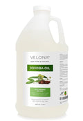 velona Jojoba Colorless Oil 1 Gallon / 128 Fl Oz | 100% Pure and Natural Carrier Oil | Clear, Refined, Cold Pressed | Moisturizing Face, Hair, Body and Skin Care | Use Today - Enjoy Results