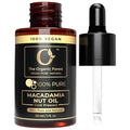 100% Plant Based Macadamia Hair Oil with Dropper | Perfect Macadamia Oil for Soft Skin, Strong Hair, Scalp Massage, Face Moisturizer & Body Massage | Sulfate & Paraben Free