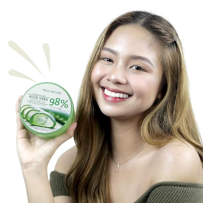 CUROFIT True Nature Soothing & Moisture Aloe Vera 98% Face moisturizer Body aloe vera gel (1)