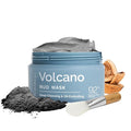 PLANTIFIQUE Korean Volcanic & Dead Sea Mud Mask - Face Mask with Charcoal, Hyaluronic Acid, Jojoba Oil & Shea Butter – Purifies, Refines Pores, Hydrates & Calms, 110g / 3.88 oz