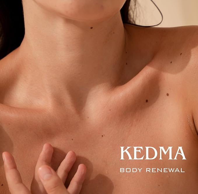 KEDMA Mango Body Butter – Nourishing Dead Sea Minerals Body Cream with Cocoa Butter, Rice Bran Oil & Vitamin E – Hydrating Moisturizer for Dry Skin - 8.8 oz