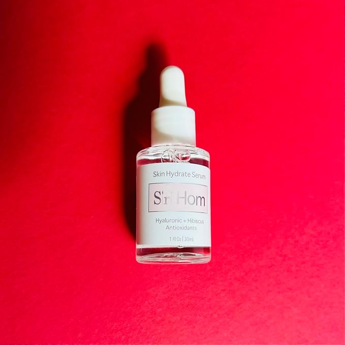 Skin Hydrate Serum, Hyaluronic and Hibiscus + Antioxidants