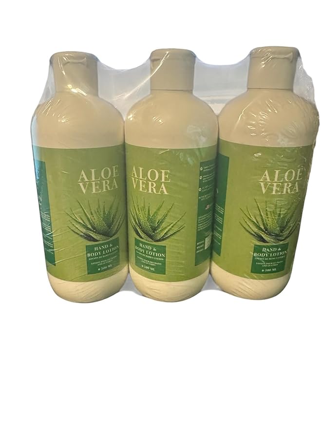 3- pack Aloe Vera Hand & Body Lotion 500 ML