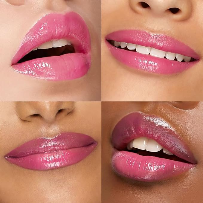 BINGBRUSH 8PCS Color Changing Lipstick Set, Moisturizing Long Lasting Waterproof Lipstick, Fruit Flavor Lip Tint Gloss, Hydrating Lip Color for Women