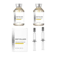 Silk Peptide Intensive Ampoule ，Copper Peptides Serum for Face with Collagen & Multi Peptides， Deep Collagen Hydrating Firming Serum for All Skin Types (Unscented, 2 piece)