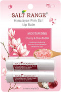 WBM Lip Balm, Formulated with Cherry & Shea Butter, Moisturization Lip Care For All Day Hydration, 100% Natural, Organic Chapstick, 1 Count (2 Pieces) - 0.30 Ounce