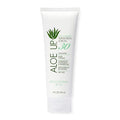 Aloe Up White Collection Sunscreen Spray SPF 30 | Broad Spectrum Sunscreen Mist for Face and Body | Aloe Vera Gel Water Resistant up to 80 Minutes | Reef Friendly, Non Greasy Coco Mango Fragrance 4 oz