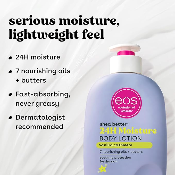 eos Shea Better Body Lotion+ Body Wash, Vanilla Cashmere