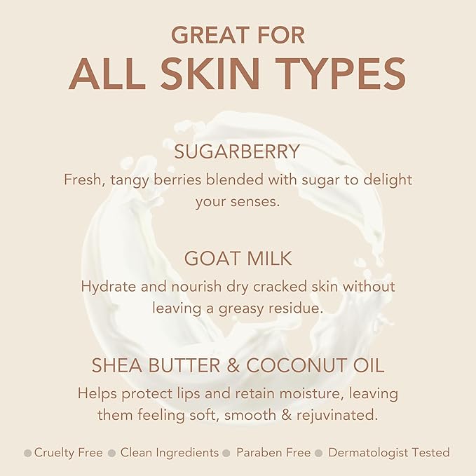 Dionis Goat Milk Lip Balm Sweet Berry 0.28 oz (Pack of 3)