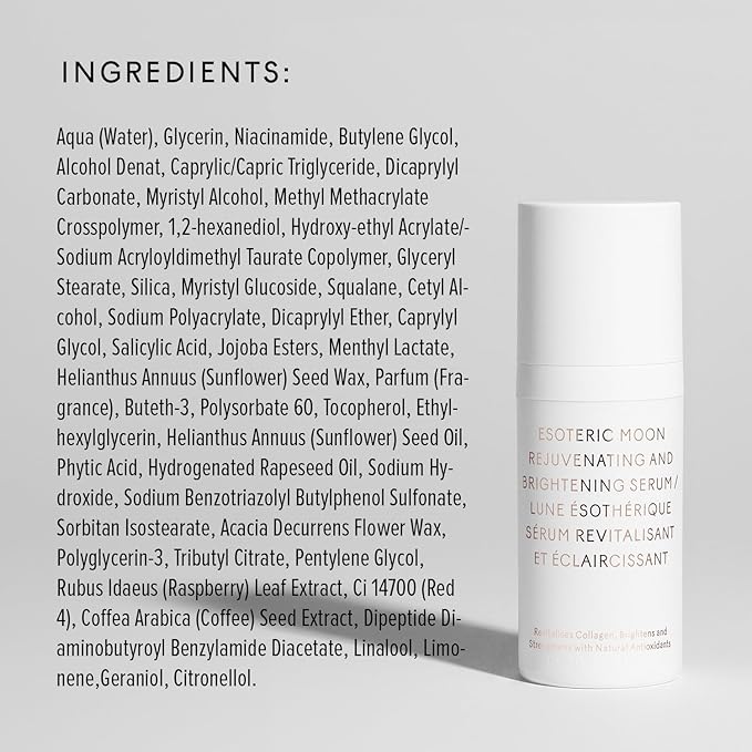 The Untamed Esoteric Moon Rejuvenating & Brightening Serum – Supports Even Skin Tone, Radiance & Youthful Texture – Hydrating Face Serum with Niacinamide & Arctic Bramble – 1 fl oz