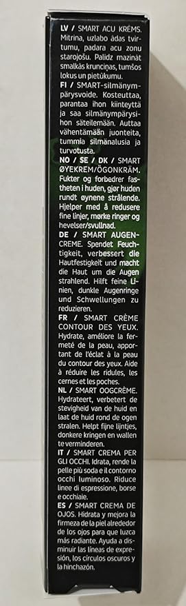 Madara Organic Skincare | SMART Anti-Fatigue Eye Rescue Cream - 15 ml, With a Smart Antioxidant Complex, Natural Aescin And Caffeine, 100% Natural Origin, Vegan, Ecocert Certified