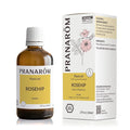 Pranarom - USDA Certified Organic Cold-Pressed Rosehip Virgin Plant Oil - 2 fl oz Glass Bottle - Massaging, Face, Hair & Skin, Unisex