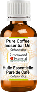 Greenwood Essential Pure Coffee Essential Oil (Coffea Arabica) 50ml (1.69 oz)