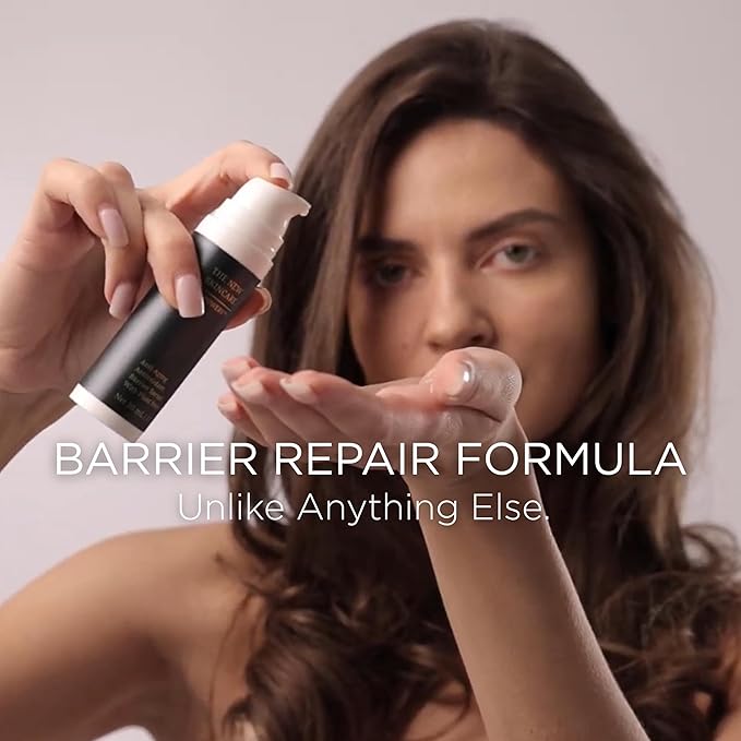 Anti Aging Serum for Sensitive Skin | Stem Cell Serum | Retinol Alternative for Face | Astaxanthin, Beta Glucan, Ceramides | Barrier Repair Serum | Fragrance Free | Dermatologist Tested | PowerV