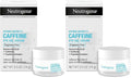 Neutrogena Hydro Boost + Eye Cream for Dark Circles & Puffiness,Under Eye Cream with Caffeine,Hyaluronic Acid and Peptides,Fragrance Free,0.5 oz,(Pack of 2)