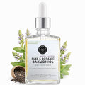Organic Oil-Based Bakuchiol Serum For Face | 1oz Natural Retinol Alternative for Glowing Skin | Brightening Serum For Face | 99% Pure Bakuchiol Oil with Jojoba & Sea Buckthorn | Made In USA