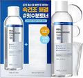 WELLAGE Real Hyaluronic Toner 100 for face, Korean Beauty Toner, 93% Hyaluronic Acid Water, Hydrating for Dry Skin - Deep, Quick Absorption, Hypoallergenic, 10.1 fl.oz + Cotton Pads 60ea