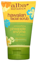 Alba Botanica Facial Scrub, Pineapple Enzyme, 4 oz
