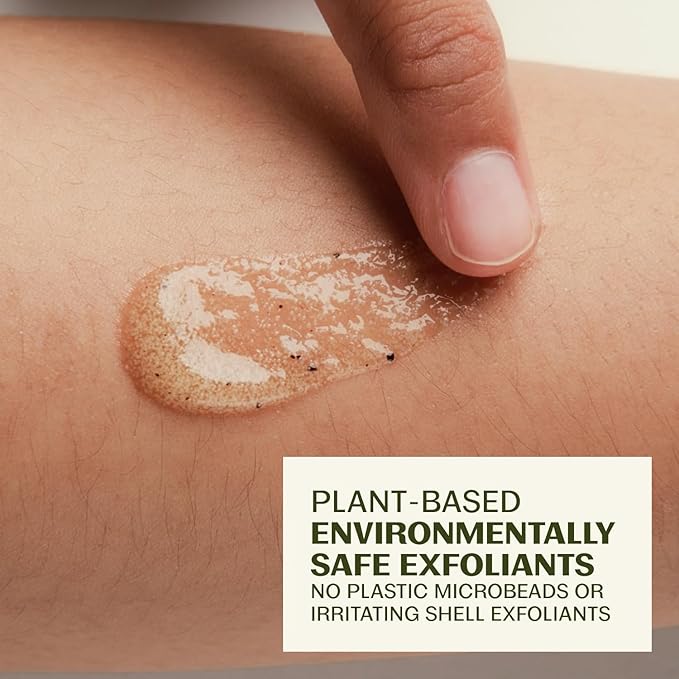 Thrive Natural Care Face Scrub - Gentle Exfoliating Face Wash Provides Deep Cleanse, Improves Skin Texture, Unclogs Pores - Vegan, Oil Free Exfoliator