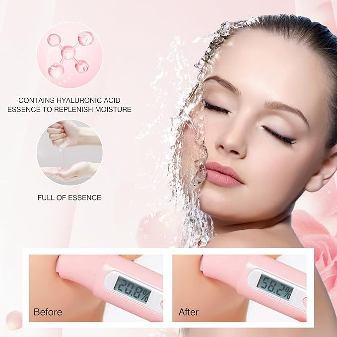 Facial Masks Skincare for Women,Moisturize Face Mask Sheet for Girl,Hydrating Face Mask for All Skin Types,Dry Skin & Sensitive Skin (10-Packs)