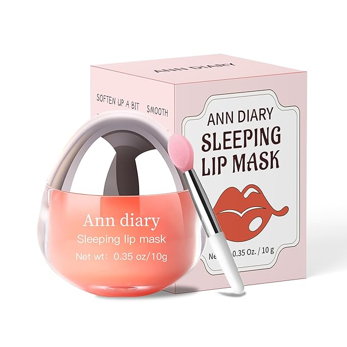 Sleeping Lip Mask: Nourish,Dry Lips,Hydration,Moisturizing for Cracked Lips,Visibly Plumps & Softens,Long-lasting Moisture to Soothe Dry Chapped Lips 10G|0.35 oz