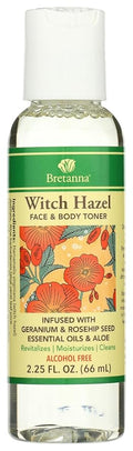 Witch Hazel Toner Geranium Rosehip, 2.25 fl oz
