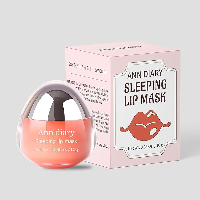 Sleeping Lip Mask: Nourish,Dry Lips,Hydration,Moisturizing for Cracked Lips,Visibly Plumps & Softens,Long-lasting Moisture to Soothe Dry Chapped Lips 10G|0.35 oz