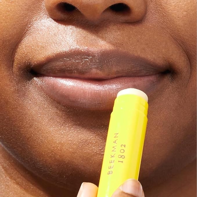 Beekman 1802 Goat Milk Lip Balm – Moisturizing Lip Balm for Dry, Chapped Lips – Sensitive Skin Safe – Honeyed Grapefruit – 0.15 oz