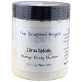 TSA Handmade Whipped Mango Citrus Splash Body Butter Cream, Luxury Body Lotion for Dry Skin, Daily Moisturizing Shea Butter, Sunflower Oil, Women, Men, Teens, 5.5 oz Jar (Citrus Splash, 5.5 oz)