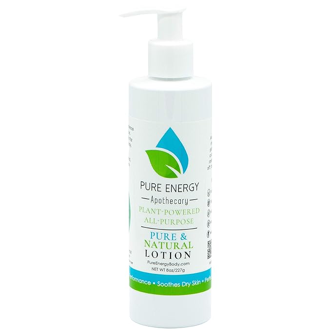 Pure Energy Apothecary Body Lotion - Pure & Natural 8 oz (Unscented)