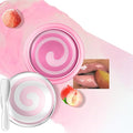 Vegan Peach Lip Mask Moisturizer, Hydrating Lip Balm & Butter with Jojoba Seed Oil & Vitamins, Full Looking, Soothing, Nourishing, Softening Treatment for Dry Lips, Non-Sticky, 06 Peach