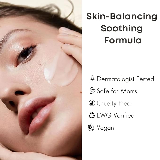 Barrier Repair Face Moisturizer for Dry & Sensitive Skin, Intense Daily Face Cream with Triple Ceramides, Tallow & Ectoin, Deep Hydrating Facial Lotion, Non-Comedogenic & Fragrance Free 1.06 OZ