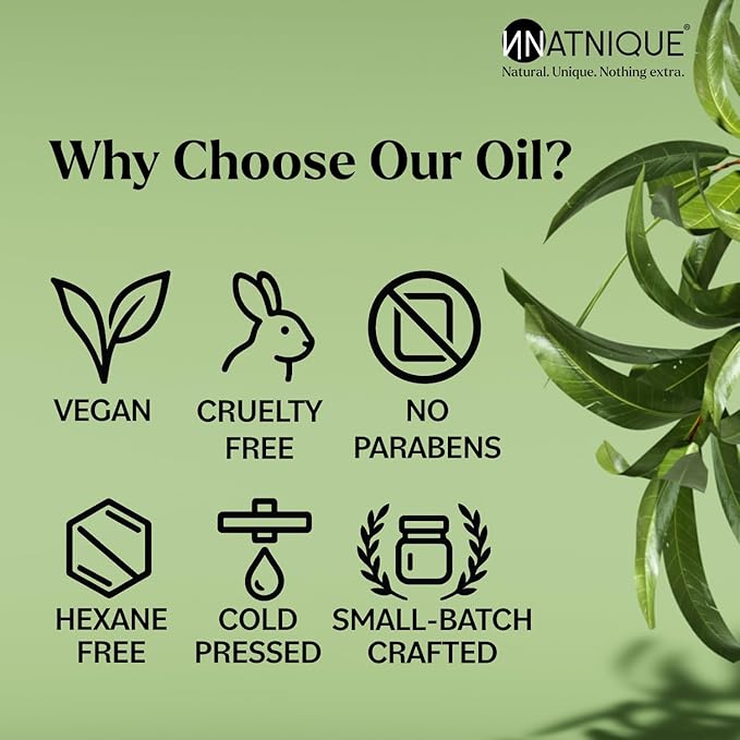 Natnique Organic Jojoba Oil – USDA Certified, Cold Pressed, Unrefined & Hexane-Free – Pure Moisturizer for Hair, Face, Skin, Beard, Scalp, Nails & Cuticles – Natural Care (4 Oz)