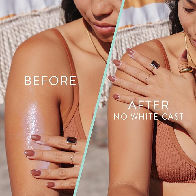 Badger SPF 50 Daily Mineral Sunscreen with Zinc Oxide, 85% Organic, Lightweight & Easy to Apply, No White Cast, Moisturizing, Reef Safe, Vegan, Unscented, 4 fl oz