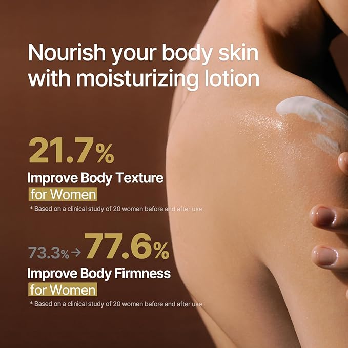 Manantio Women’s Vegan Body Lotion, Premium Customized Care for Smooth Texture, Wrinkle Care, Firmness & Deep Hydration, Improves Skin Elasticity and Moisture Balance, 300ml / 10.14 fl oz