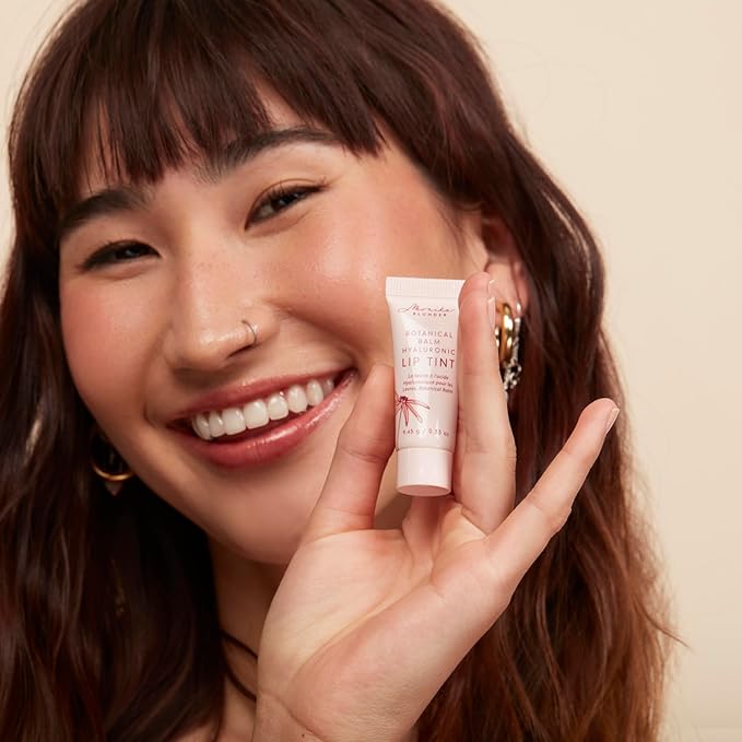 Monika Blunder Beauty - Botanical Balm Hyaluronic Lip Tint (Herbst) - Orange - Hydrating, Cruelty-Free, Vegan, Non-Toxic Lip Color, Moisturizing, Lightweight Formula, Sheer, Natural Finish