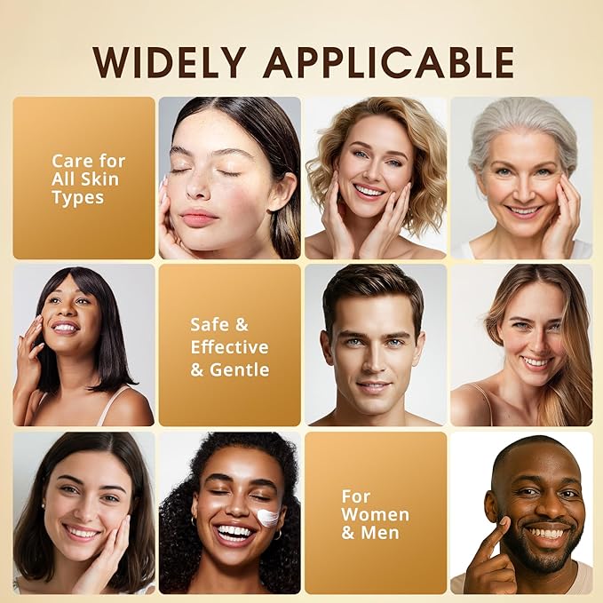 Retinol Collagen Serum for Face: Anti Aging &Anti Wrinkle Repair Peptide Serum with Hyaluronic Acid to Boost Hydration- Day/Night Facial Firming Neck Skin Care for Women
