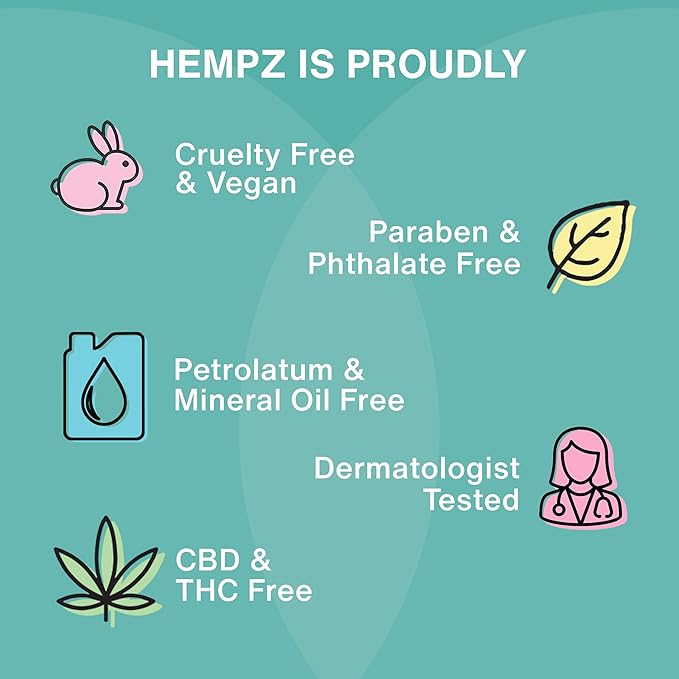 Hempz Whipped Vanilla & Coconut Cream Body & Hand Lotion, Vegan Formula, for Men or Women, 17 oz.