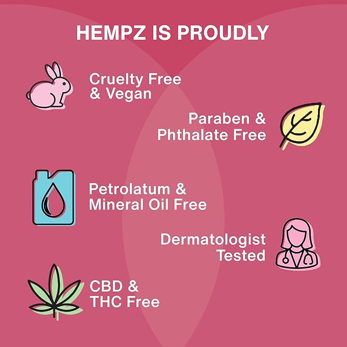 Hempz Brazilian Berry Beauty Actives Lotion with Peptides and Amino Acids, Hydrating and Firming Moisturizer for Body, Hands and Feet 17 oz.