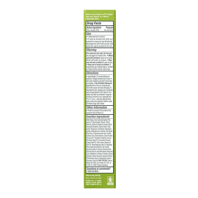 Well People Bio Tint SPF 30 Tinted Moisturizer, Skin-perfecting Moisturizer, Smoothes Imperfections & Moisturizes Skin, Vegan & Cruelty-free, 12W