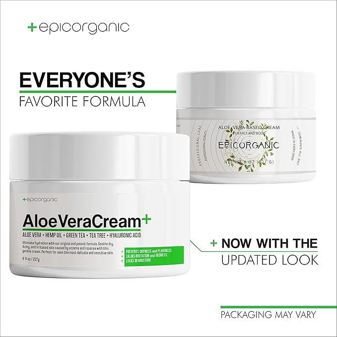 Aloe Vera Moisturizing Face and Body Cream